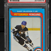 1979 Topps  Hockey #72 Gary McAdam - PSA 8 - RC000001433